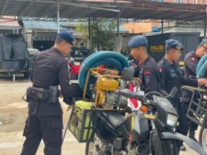 Kesiapan Satbrimob Polda Kalbar Mengantisipasi Karhutla Diwilayah Hukum Polda Kalbar