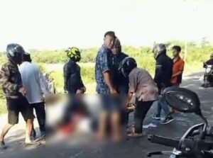 Breaking News! Pasutri Terlibat Lakalantas di Jalan Trans Kalimantan Hingga Keadaan Kritis