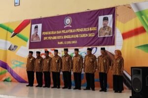 Pelantikan dan Pengukuhan Kepengurusan Baru DPC PEPABRI Kota Singkawang Tahun 2023