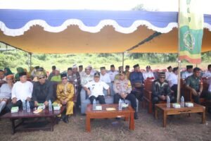 Launcing Pembangunan Rumah Adat Melayu Kabupaten Sekadau Turut Dihadiri Oleh Kapolres Sekadau