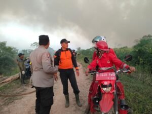 Polisi Berupaya Lakukan Penyelidikan Maksimal Akibat Karhutla Yang Mulai Muncul Di Kubu Raya