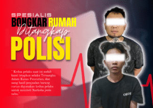 Pencuri Spesialis Bobol Rumah di Komplek Hosana Savior Kubu Raya Ditangkap