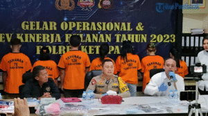 Gelar Konferensi Pers Terkait Tewasnya Bocah Perempuan di Kecamatan Sandai, Polres Ketapang Beberkan Kronologi Kejadian