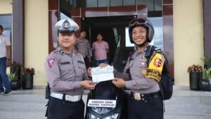Bripda Novandro : Terima Kasih Bapak Kapolri Atas Hadiahnya
