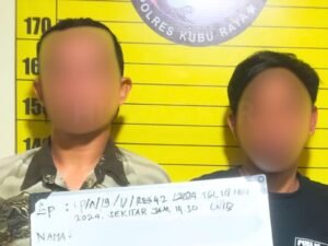 ” Ringkus Dua Pengedar, Polres Kubu Raya Sita 12 Paket Sabu “