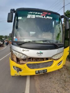 Kecelakaan Maut di Marau, Bus dengan Sepeda Motor, Satu Orang Tewas