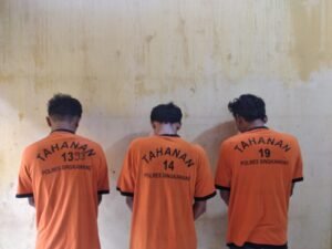 Polisi Ringkus 3 (tiga) Orang Pelaku Pencurian Di Bengkel Las
