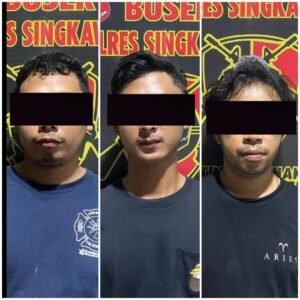 Sat Reskrim Polres Singkawang Berhasil Ungkap Pelaku Pencurian di Gudang Sembako