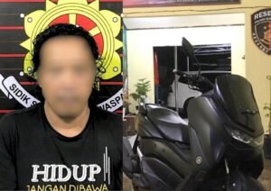 Polisi Tangkap Pelaku Penggelapan Bermodus Pinjam Motor untuk Pergi ke Pasar di Kubu Raya