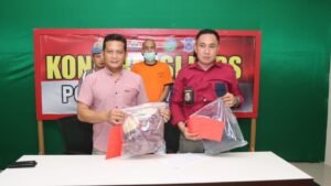 Polres Sekadau Gelar Konferensi Pers Tindak Pidana KDRT Berujung Kematian Ibu Kandung