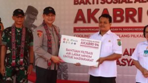 Kapolda Kalbar dan Rombongan AKABRI 94 Resmikan Sumur Bor dan Air Layak Minum di Kabupaten Bengkayang