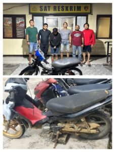 Jatanras Satreskrim Polres Landak Kembali Tangkap Pelaku Curanmor di Bawah Umur