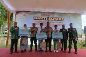 Peringati Hari Bhayangkara Ke-78, Polda Kalbar Laksanakan Kegiatan Penanaman Pohon, Ketahanan Pangan dan Berikan Beasiswa