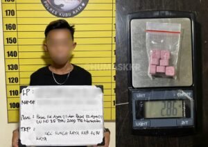 Ditangkap di Parkiran Hotel, Supir Ekspedisi Nekat Jadi Kurir Narkoba