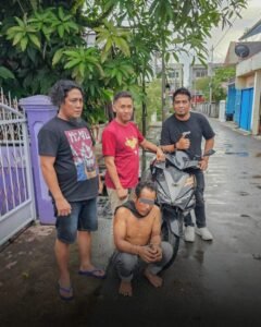 Aksi tim berang berang Polsek Pontianak Timur amankan pelaku Curanmor