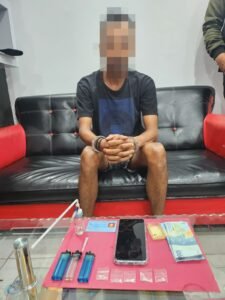 Polsek Delta Pawan Ringkus Seorang Terduga Pelaku Narkoba