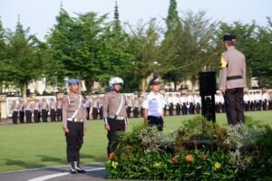 Polda Kalbar Laksanakan Apel Gelar Pasukan Operasi Patuh Kapuas 2024