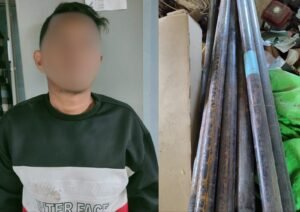 Gaji Belum Dibayar, Seorang Pekerja Nekat Curi Tiang Jaringan