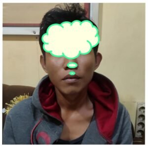 AYAH CABULI ANAK TIRINYA TELAH DITANGKAP RESKRIM POLSEK PEMANGKAT