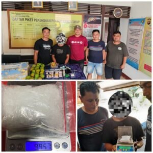 Kembali Ungkap Kasus Narkoba, Polsek Nanga Tayap Amankan Seorang Pelaku Dan 99 Gram Sabu