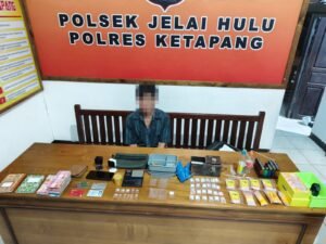Polsek Jelai Hulu Tangkap Pelaku Narkoba, Sabu Seberat 37.32 Turut Diamankan