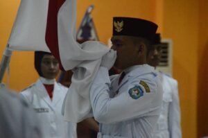 Pengukuhan Anggota Paskibraka Kabupaten Kubu Raya Tahun 2024 Berlangsung Khidmat