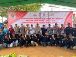 Dukung Ketahanan Pangan, Kapolres Kubu Raya Apresiasi Kegiatan “Angon Bareng” Komunitas Peternakan Kambing Raja di Rasau Jaya