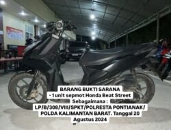 Tim Jatanras Satreskrim Polresta Pontianak berhasil ungkap kejadian perampasan hp yang viral di media sosial