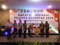 Wakapolda Kalbar Hadirin Gelar Rapat Koordinasi Besar Jelang Pilkada Serentak 2024