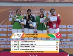 Bripda I Ageng Risky Ariani, Srikandi Sat Samapta Polresta Pontianak, Raih Medali Emas di PON XXI Sumut-Aceh