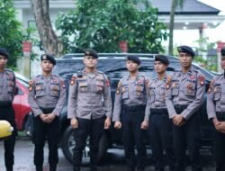 Satgas OMP Kapuas 2024 Terjun Langsung Amankan Kegiatan salah satu pasangan Cawagub