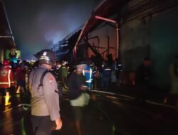 Lima Ruko di Pergudangan Mandau Timber Hangus Terbakar, 31 Unit Damkar Dikerahkan