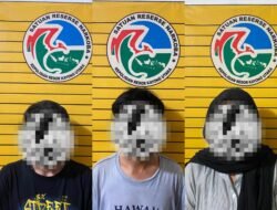 Tiga Pelaku Narkoba Berhasi Dibekuk oleh Tim OWL di Siduk, Satu Paket Sabu Diamankan