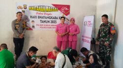 Meriahkan Hari Bhayangkara ke-79, Polres Kubu Raya Gelar Khitanan Massal