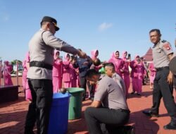 Polres Kubu Raya Gelar Korp Raport, 60 Personel Resmi Sandang Pangkat Baru