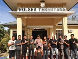Disergap di Rumah, Pencuri Motor di Terentang Tak Berkutik
