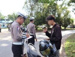 Operasi Patuh Kapuas 2025 Digelar, Polisi Kubu Raya Tindak Tegas Pelanggar Lalu Lintas