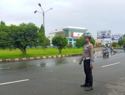 Hati-Hati di Jalan, Polres Kubu Raya Himbau Pengendara Waspada Saat Hujan