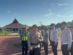 Jelang Mudik Lebaran, Polres Kubu Raya Dirikan 4 Pos Pengamanan di Titik Strategis