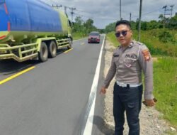 Insiden Tragis di Jalan Trans Kalimantan, Pemotor Meninggal Dunia Usai Kecelakaan Beruntun