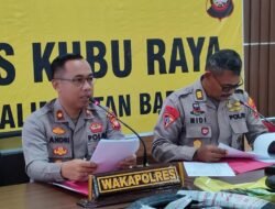 Sasar Lintas Pesisir Batu Ampar, Penyelundupan Sabu Bermodus Ban Motor Digagalkan Polres Kubu Raya